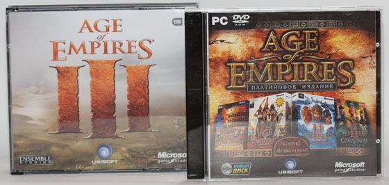 Age of Empires and Age of Empires II collection плюс Age Of Empires III