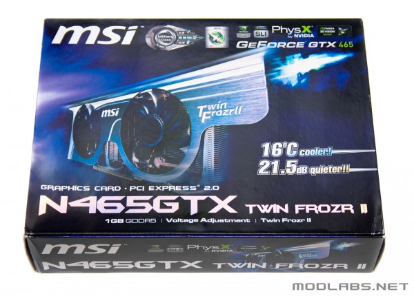 MSI GeForce N465 BOX