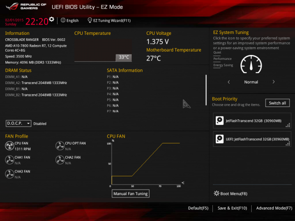 ASUS Crossblade Ranger