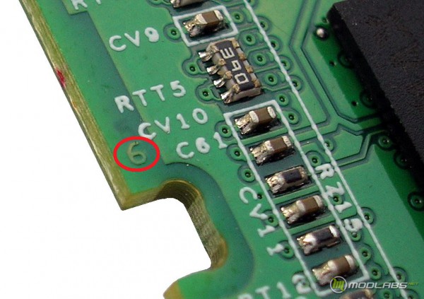 PCB и маркировки модулей памяти Kingmax Hercules DDR-3 2200