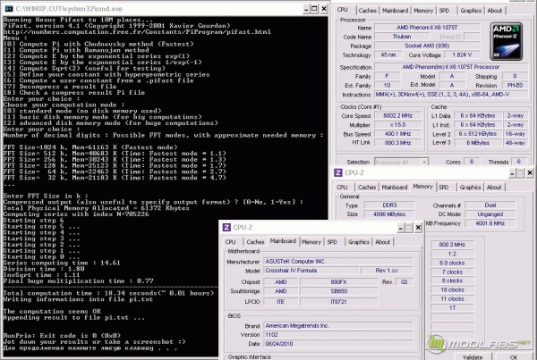 phenom II X6 1075T pifast on LN2