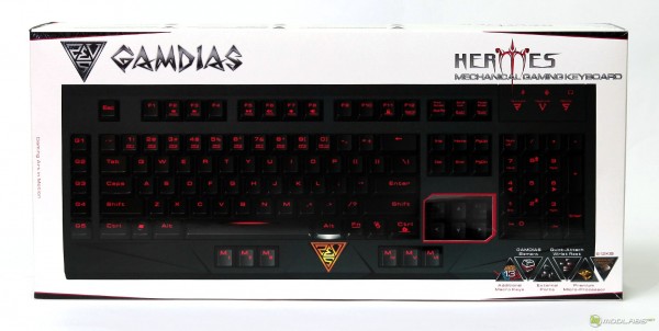 Gamdias Hermes Ultimate Black GKB2010