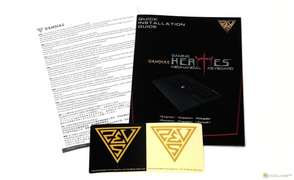 Gamdias Hermes Ultimate Black GKB2010