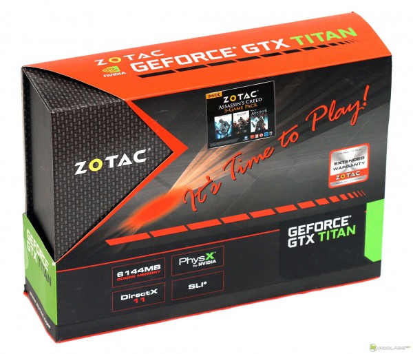 Обзор и тестирование ZOTAC GeForce GTX TITAN на платформе AMD