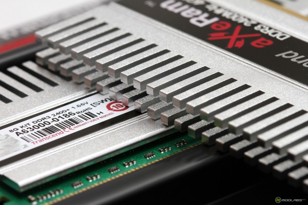 Комплект памяти Transcend aXeRam DDR3-2400 4 и 8 Гбайт