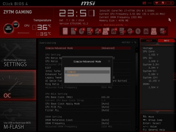 MSI Z97M GAMING