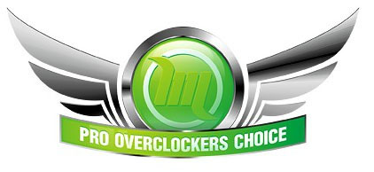 Награда Pro Overclockers Choice на Modlabs.net