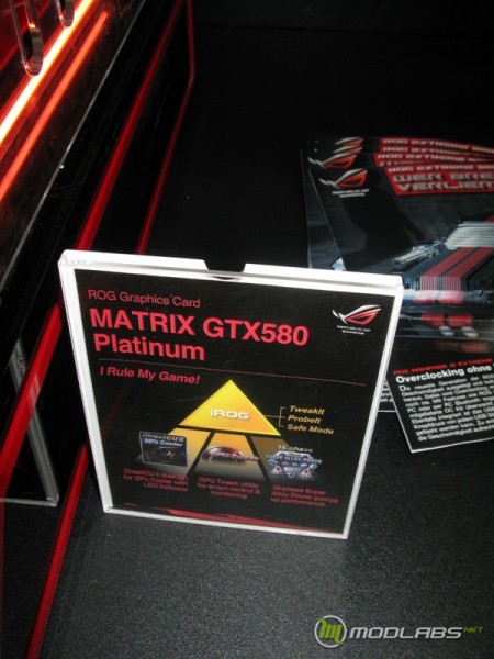 ASUS N580GTX MATRIX PLATINUM