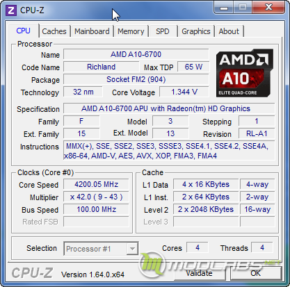 Обзор процессора AMD A10-6700