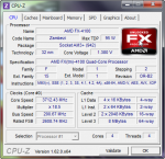 Скриншот CPU-Z с AMD FX-41004130