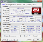 Скриншот CPU-Z с AMD FX-41004130