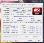 Скриншот CPU-Z с AMD FX-41004130