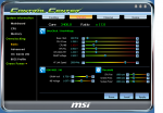 Программа MSI Control Center