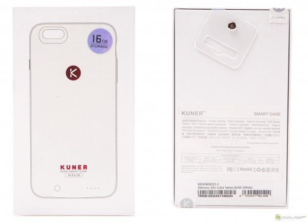 KUNER Classic Battery and Memory Case for iPhone 6