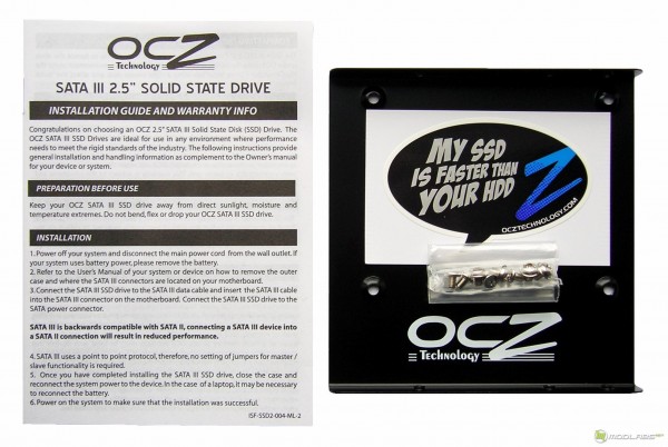 OCZ Vertex3 SSD - package