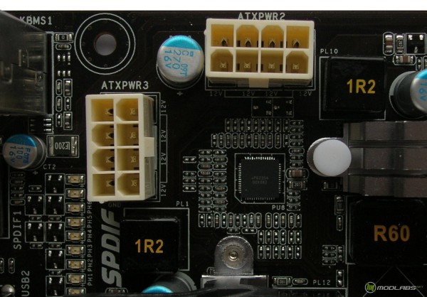 Biostar TP67XE - Dual EPS12V 8-pin connectors