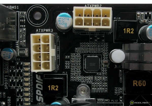 Biostar TP67XE - Dual EPS12V 8-pin connectors