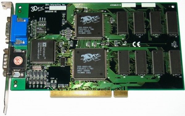 Modular Technology Obsidian GE 3Dfx Voodoo 4Mb PCI