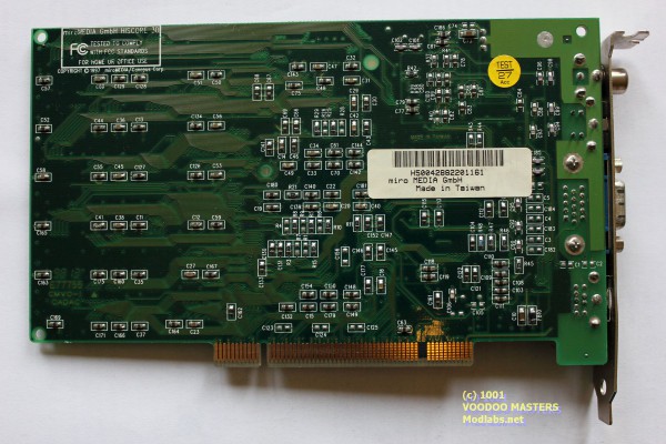 miroHISCORE 3D miroMEDIACanopus Corp. 6MB - Made in USATaiwan - 9813 - 400-00009-102