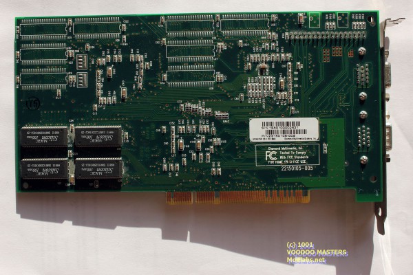 DIAMOND MONSTER 3D II 8MB Rev B 100MHz - 9812