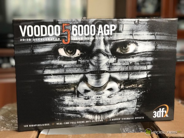 3dfx Voodoo 5 6000 retail box replica