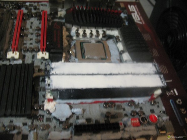 Heatsinks installed