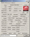 GPU-Z Radeon 7500 250