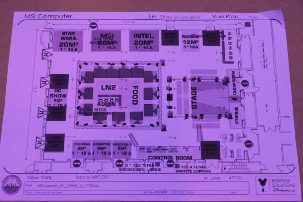 plan of MOA 2010 stends