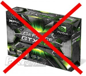 упаковка XFX GeForce GTX 4хх