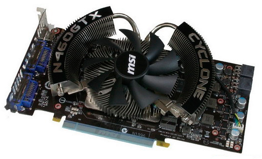 MSI GeForce GTX 460 Cyclone OC