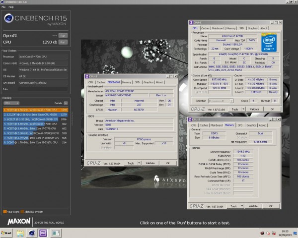 8 Pack, Cinebench R15