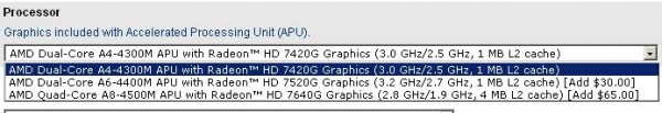 AMD A4-4300M Trinity