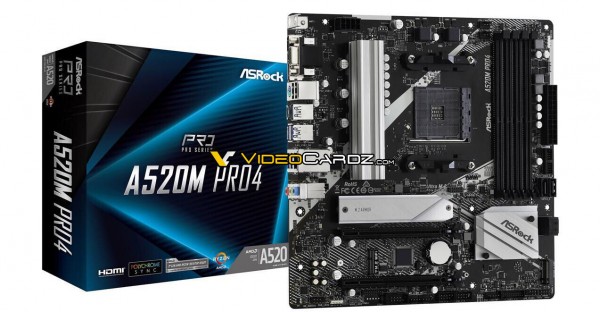 ASRock A520M Pro4