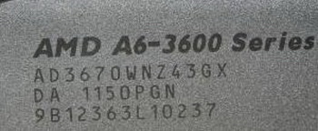 AMD A8-3870K и A6-3670K