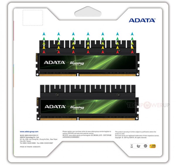 ADATA XPG Gaming v2.0 DDR3 2400G