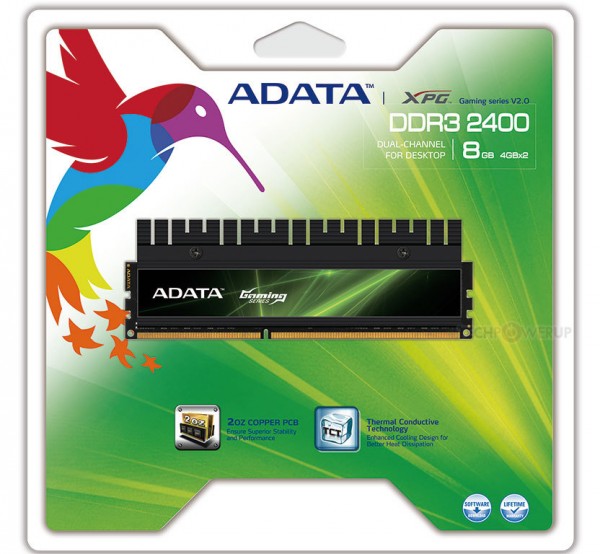 ADATA XPG Gaming v2.0 DDR3 2400G