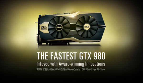 ASUS GeForce GTX 980 20th Anniversary Gold Edition