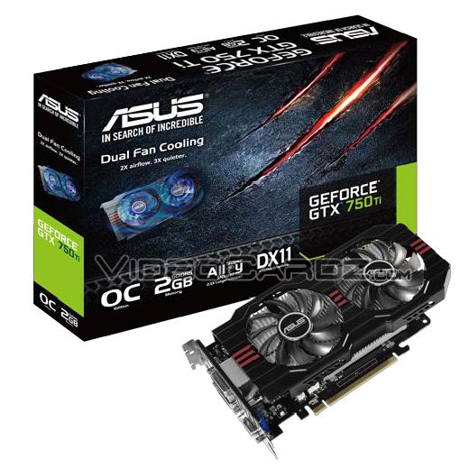 ASUS GeForce GTX 750 Ti (GTX750TI-OC-2GD5)