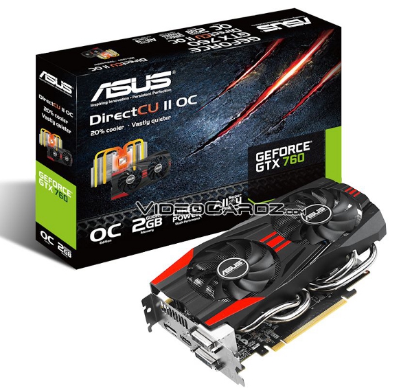 ASUS GeForce GTX 760 (GTX760-DC2OC-2GD5)