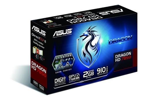 ASUS Radeon HD 7850 DirectCu II Dragon Edition