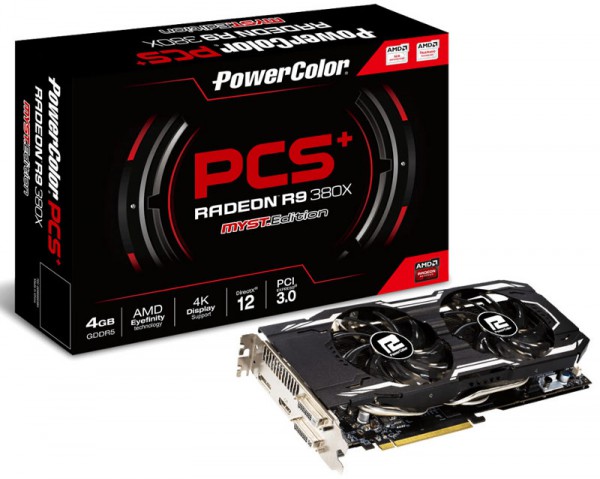 PowerColor PCS+ R9 380X Myst (AXR9 380X 4GBD5-PPDHE)