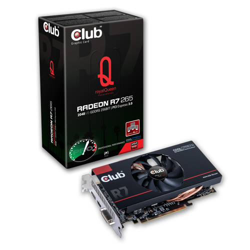 Club 3D Radeon R7 265 royalQueen