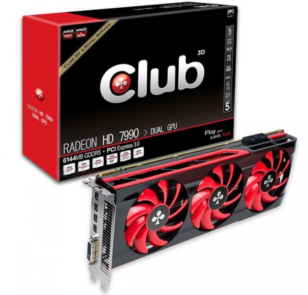 Club 3D Radeon HD 7990