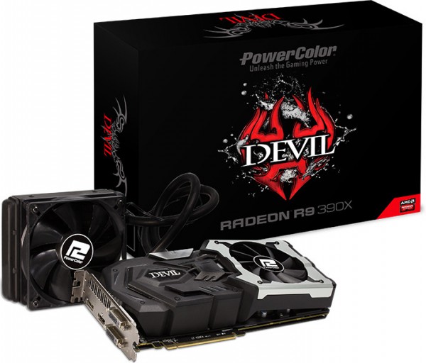 PowerColor Devil R9 390X 8GB GDDR5 (AXR9 390X 8GBD5-ADHE)