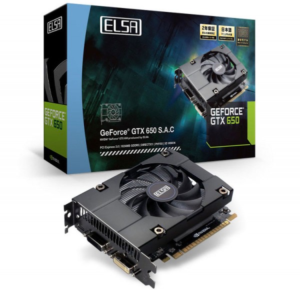 ELSA GeForce GTX 650 SAC