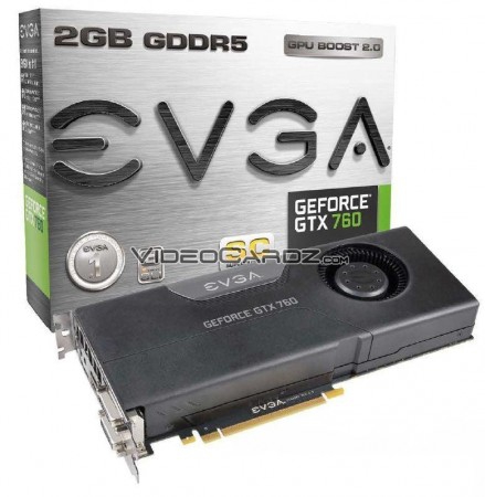 EVGA GeForce GTX 760 FTW Superclocked 2GB