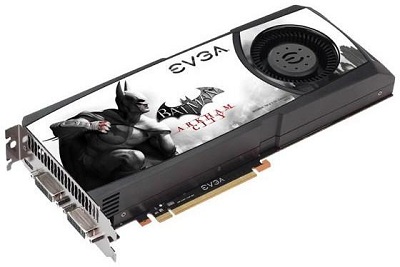 EVGA GeForce GTX 580 Superclocked Batman Arkham City Edition