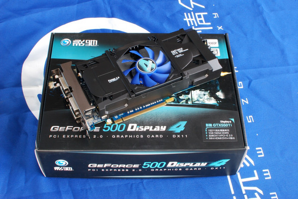 Galaxy GeForce GTX 550 Ti Display4