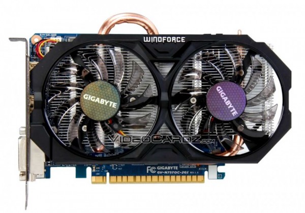 Gigabyte GeForce GTX 750 Ti OC (GV-N75TOC-2GI)