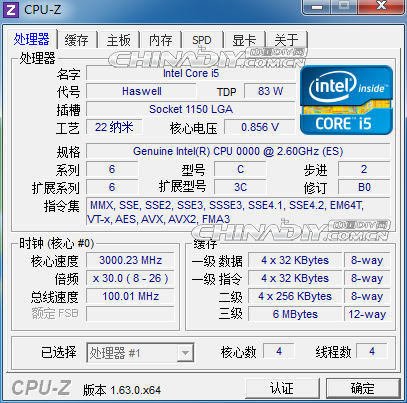 Intel Haswell Core i5